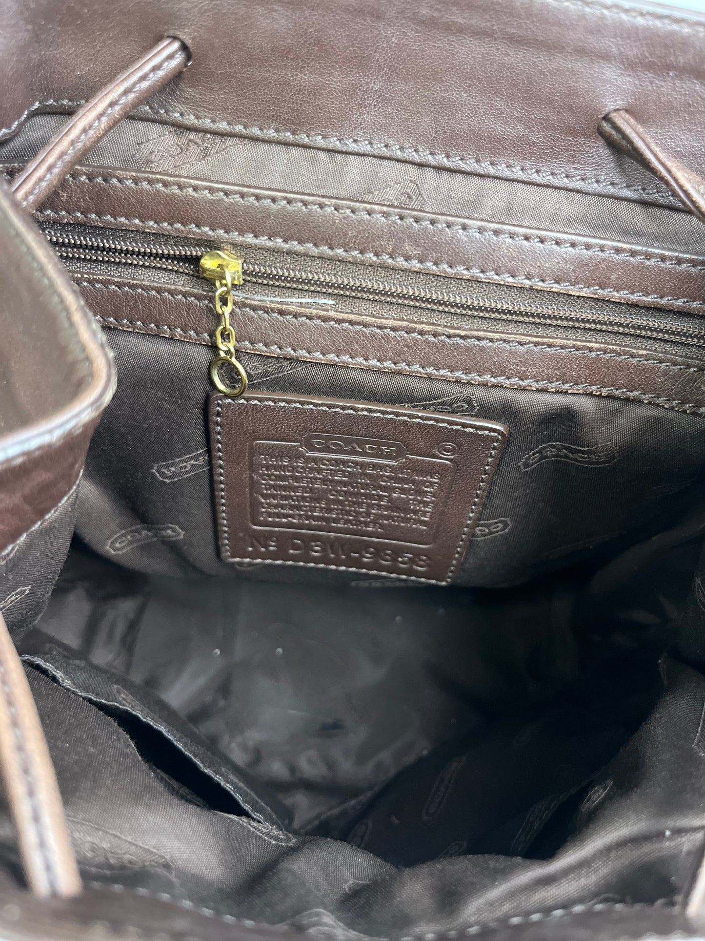 Coach Legacy Drawstring Backpack