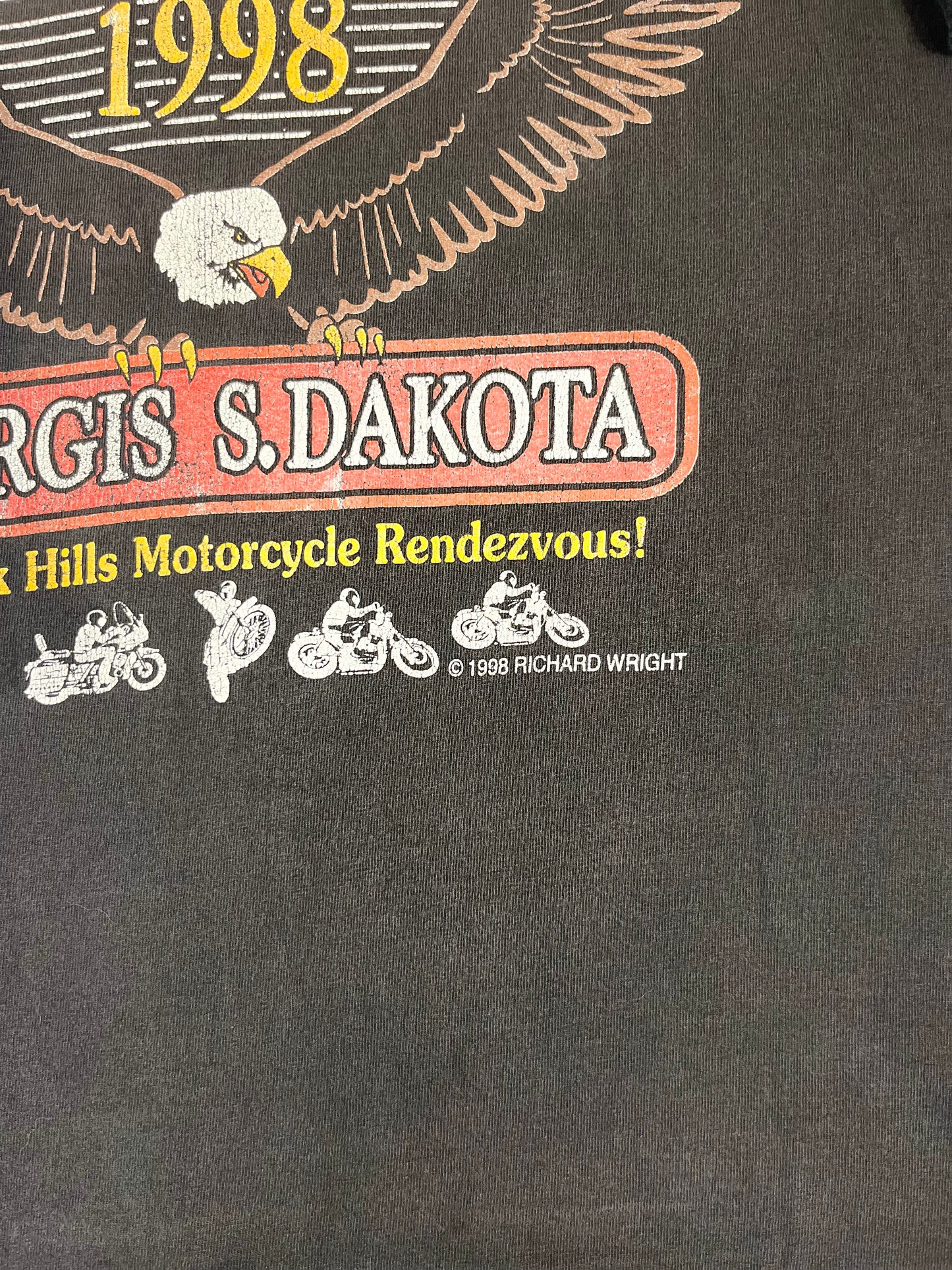 98' Sturgis Rally Motorcycle T-Shirt