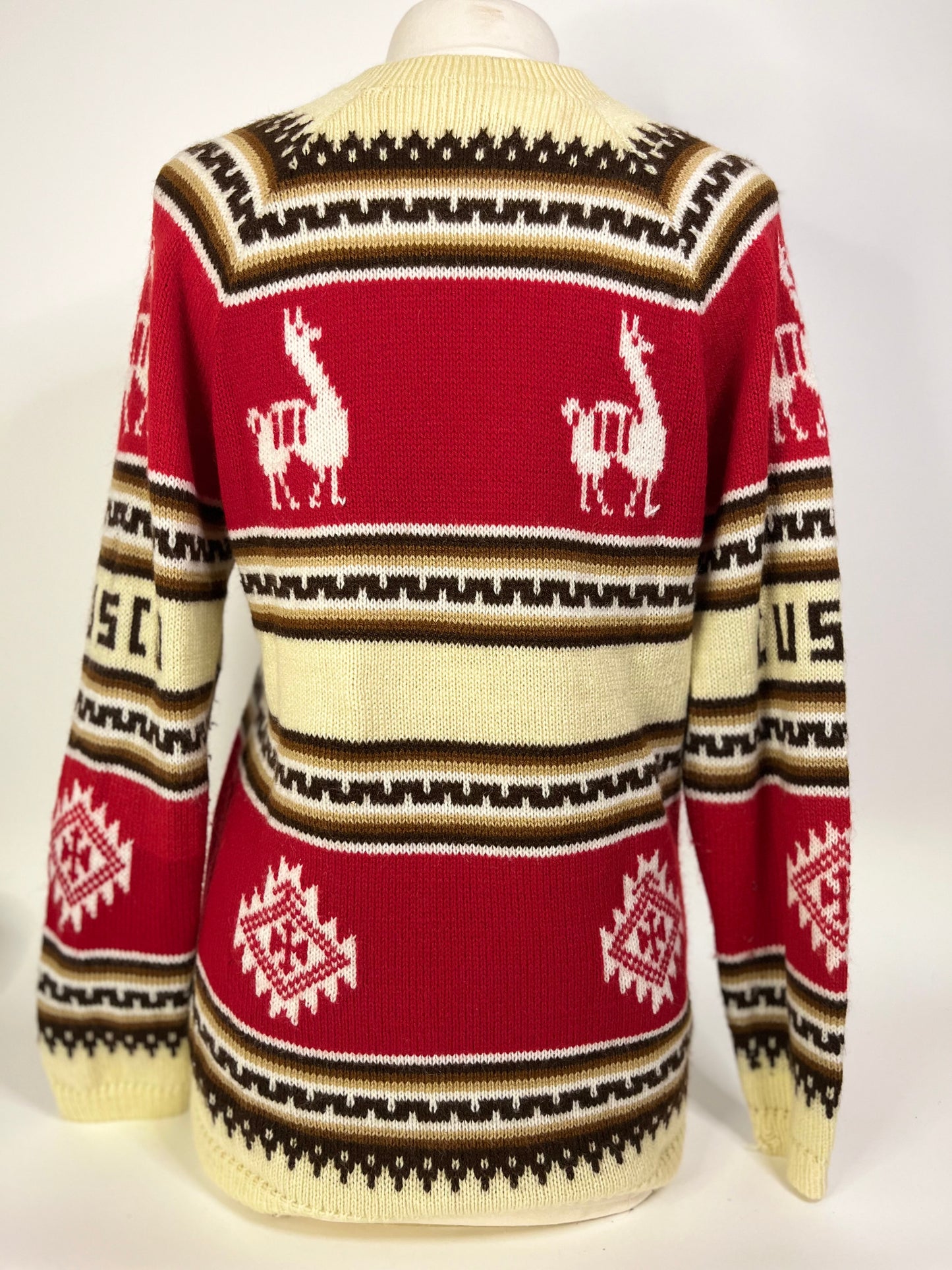 90's Knitted Machupiccu Sweater