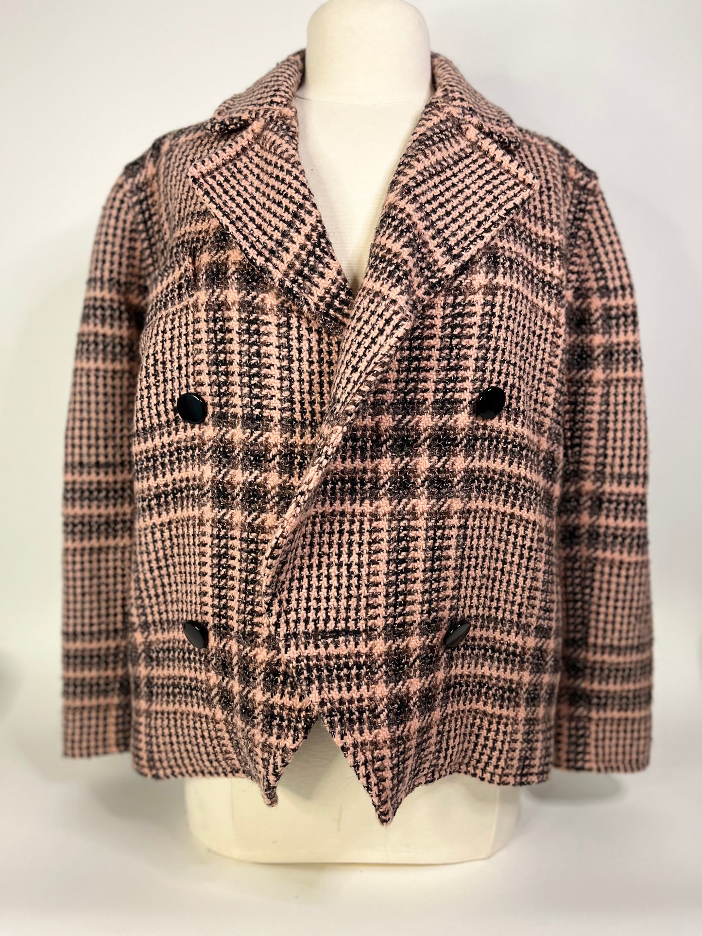 Courra Paris Wool Tweed Coat