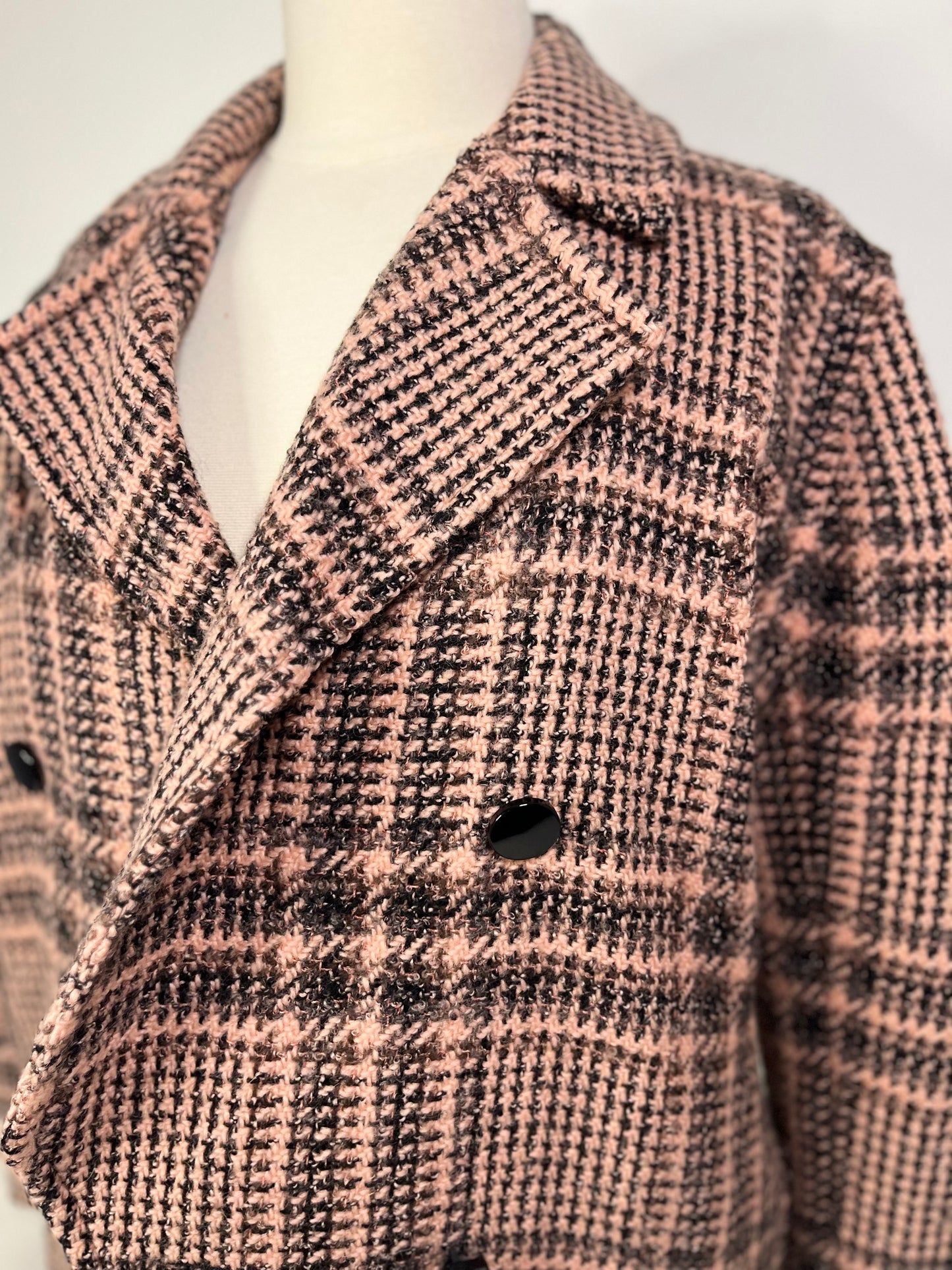 Courra Paris Wool Tweed Coat