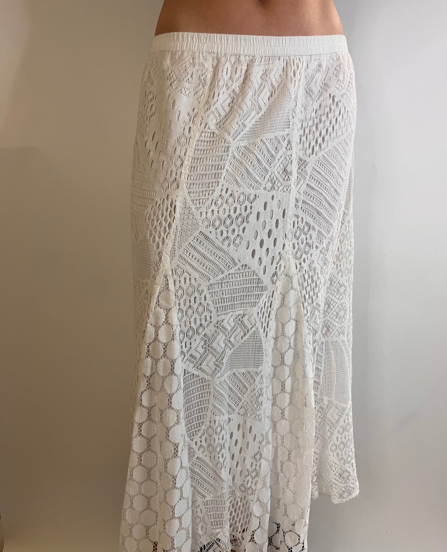 Studio West Lace Maxi Skirt