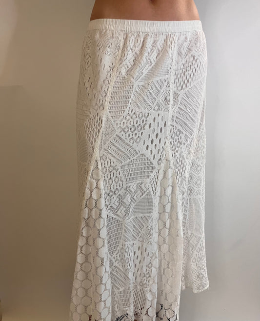 Studio West Lace Maxi Skirt