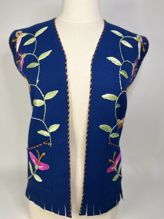 Folk Embroidered Vest