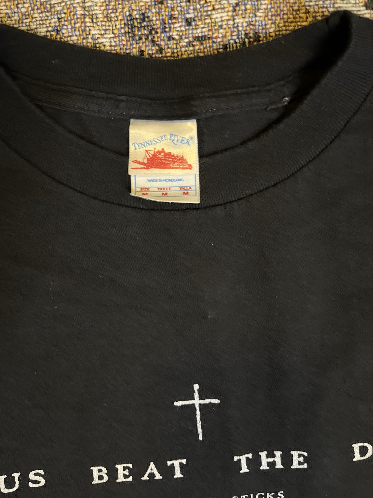 90s Jesus Beat The Devil T-Shirt