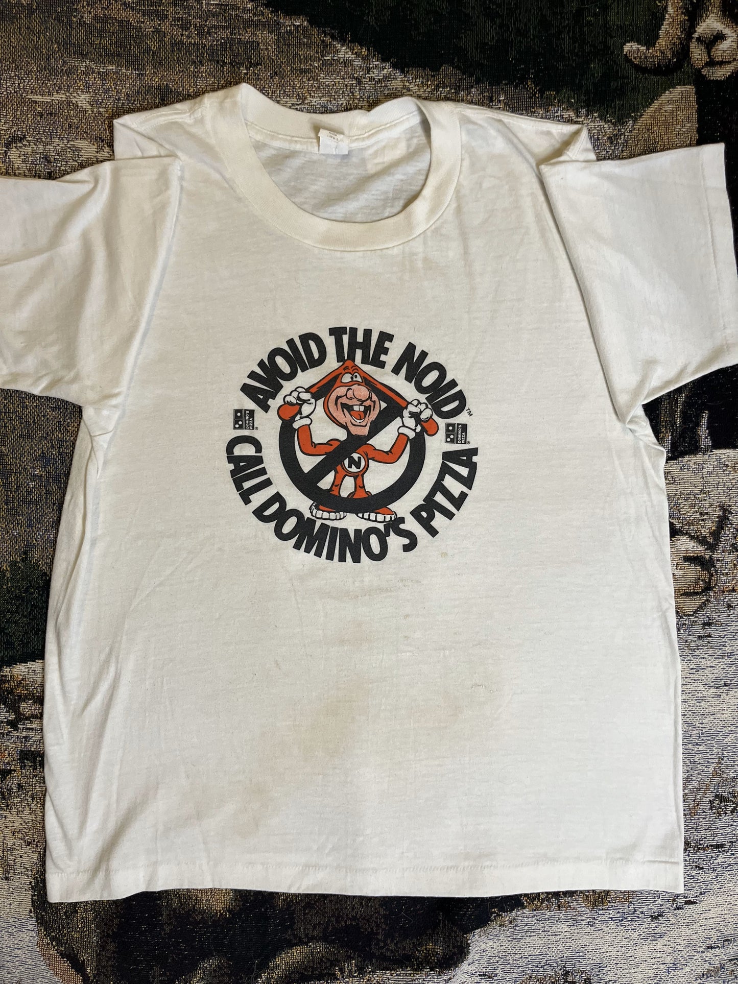 80's Dominoes Pizza Avoid The Noid T-Shirt