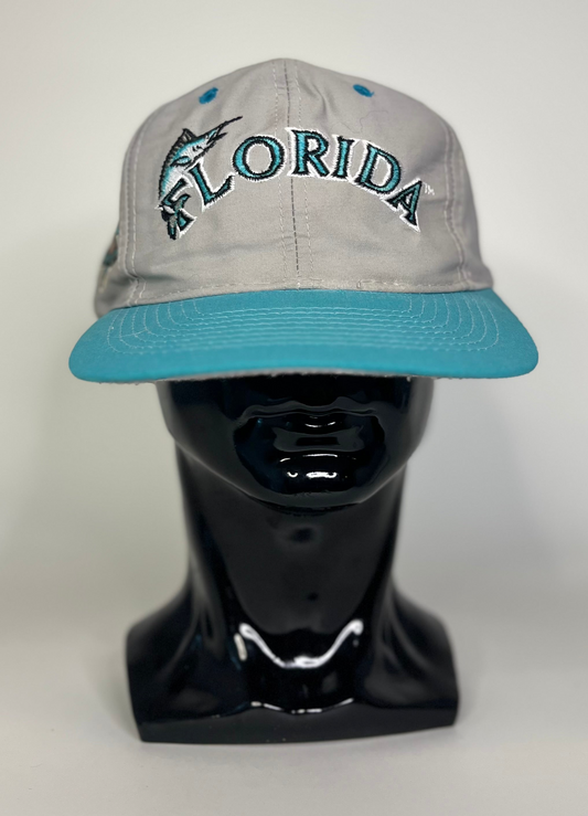 90s Florida Marlins SnapBack Hat