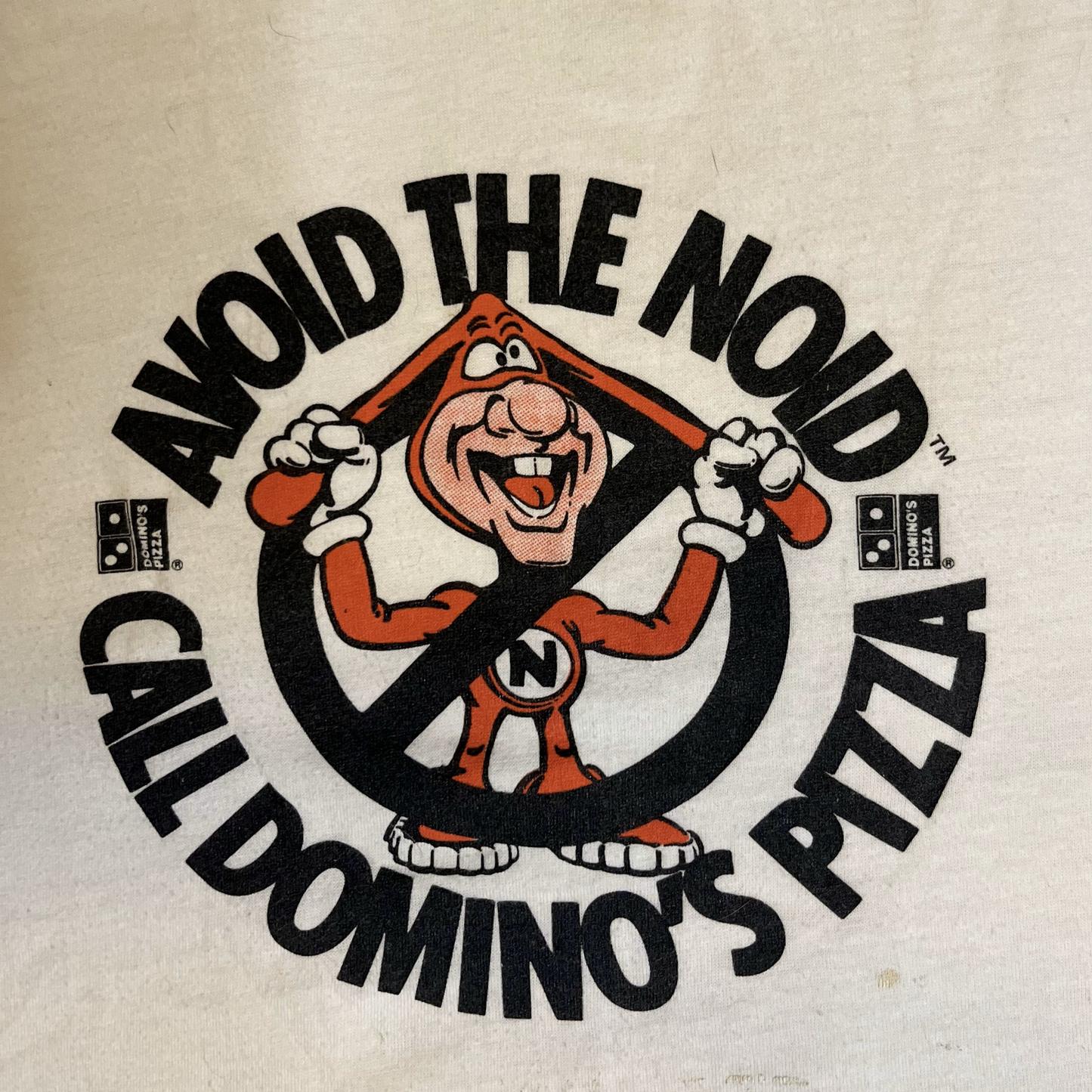 80's Dominoes Pizza Avoid The Noid T-Shirt