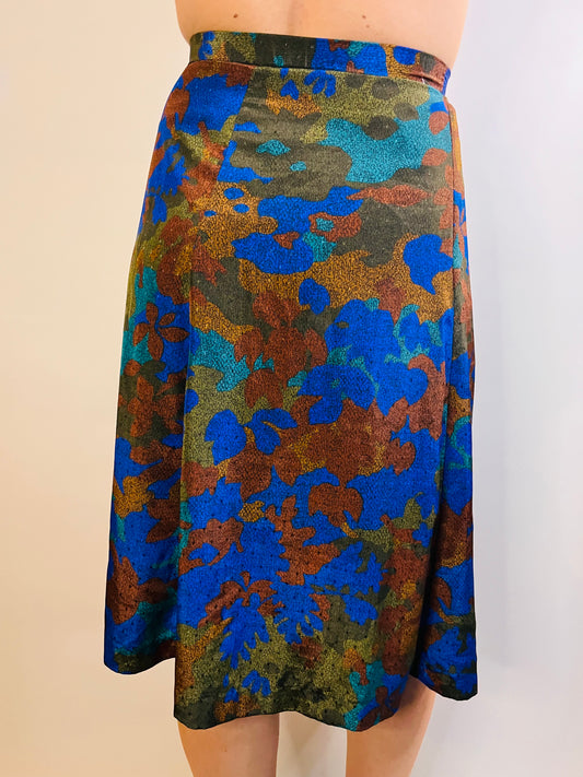 Blue/Brown Camo Skirt