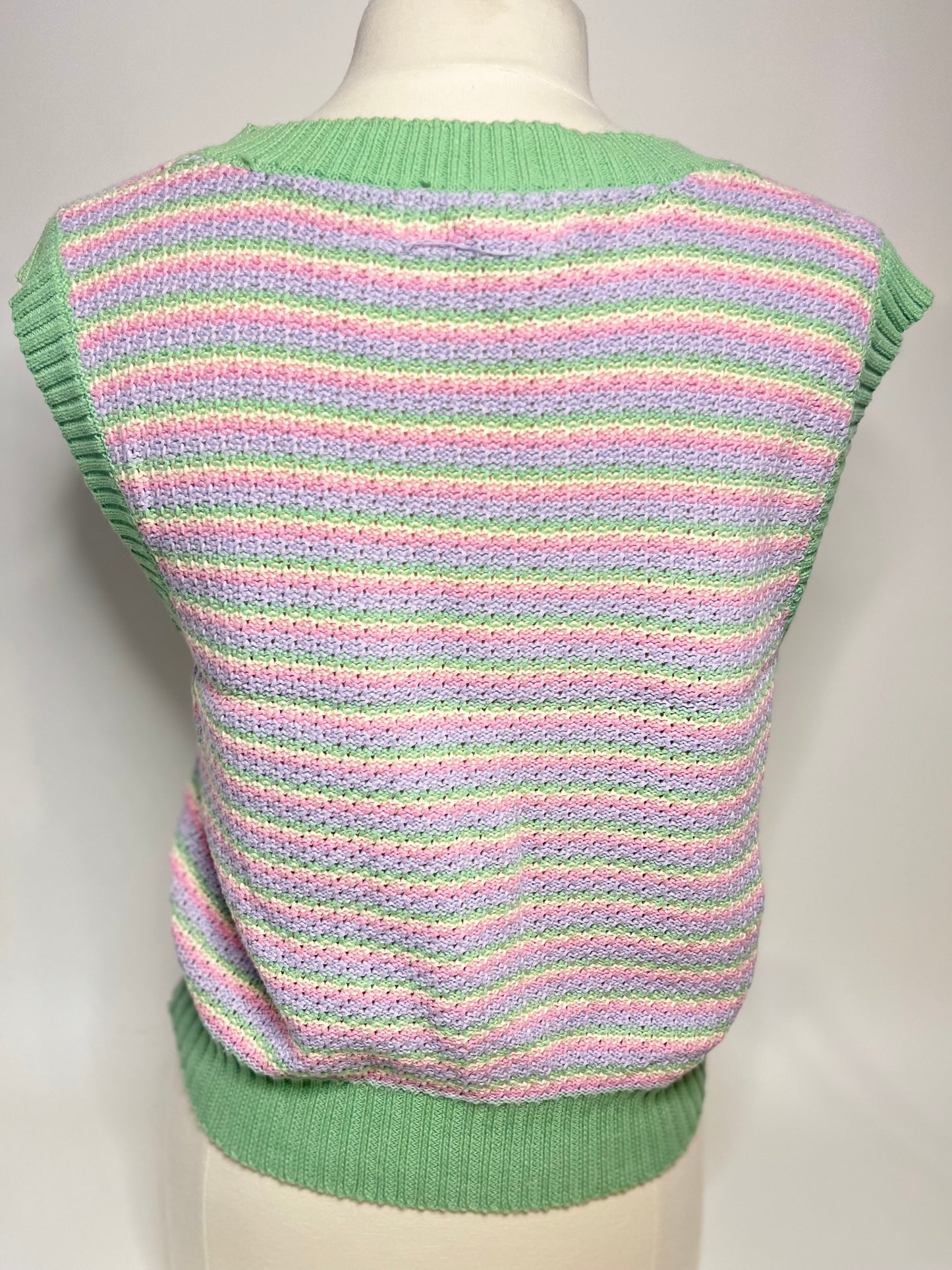 LC Lizette Collection Pastel Vest