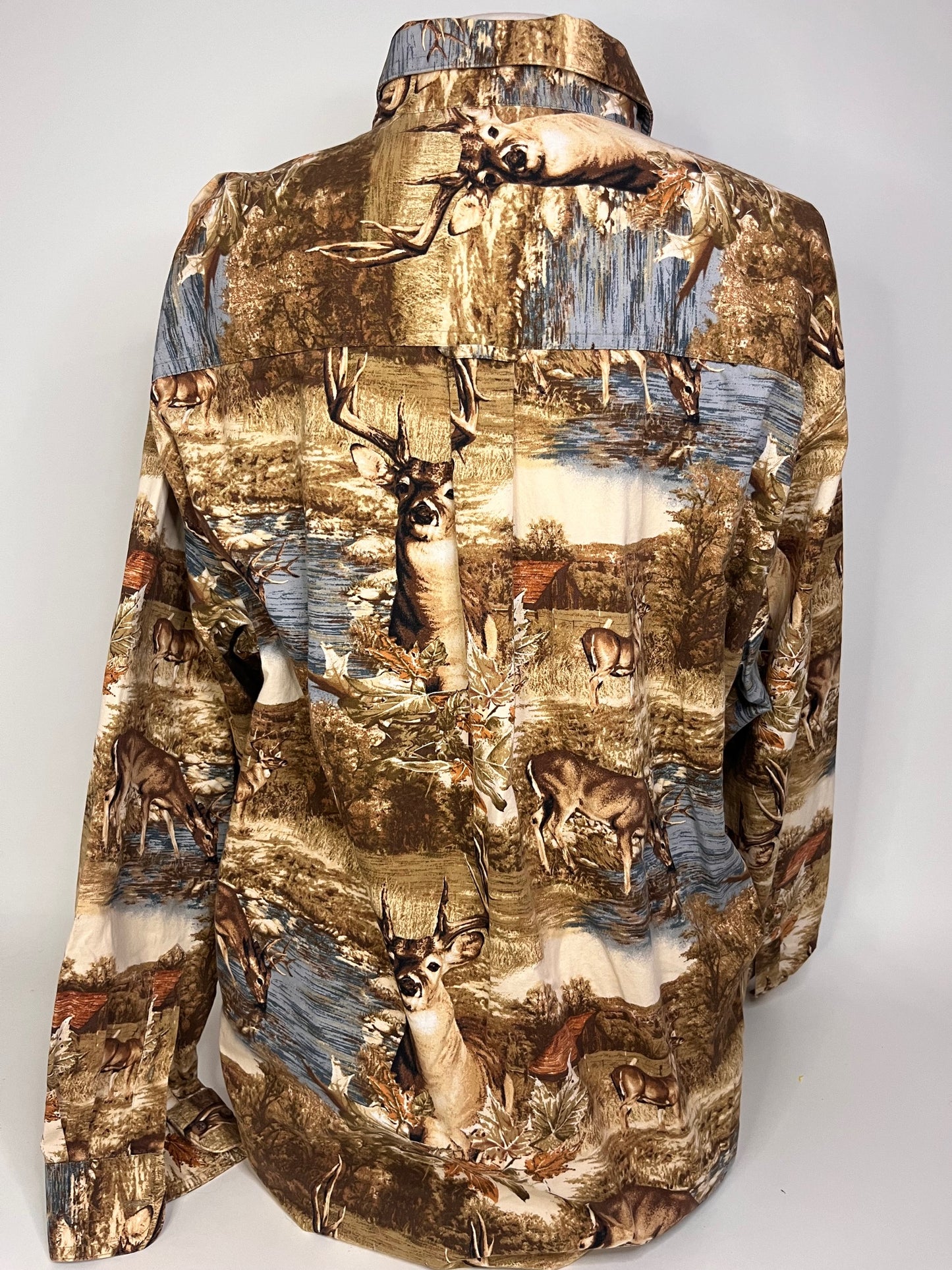 North River Outfitters Deer Button Down