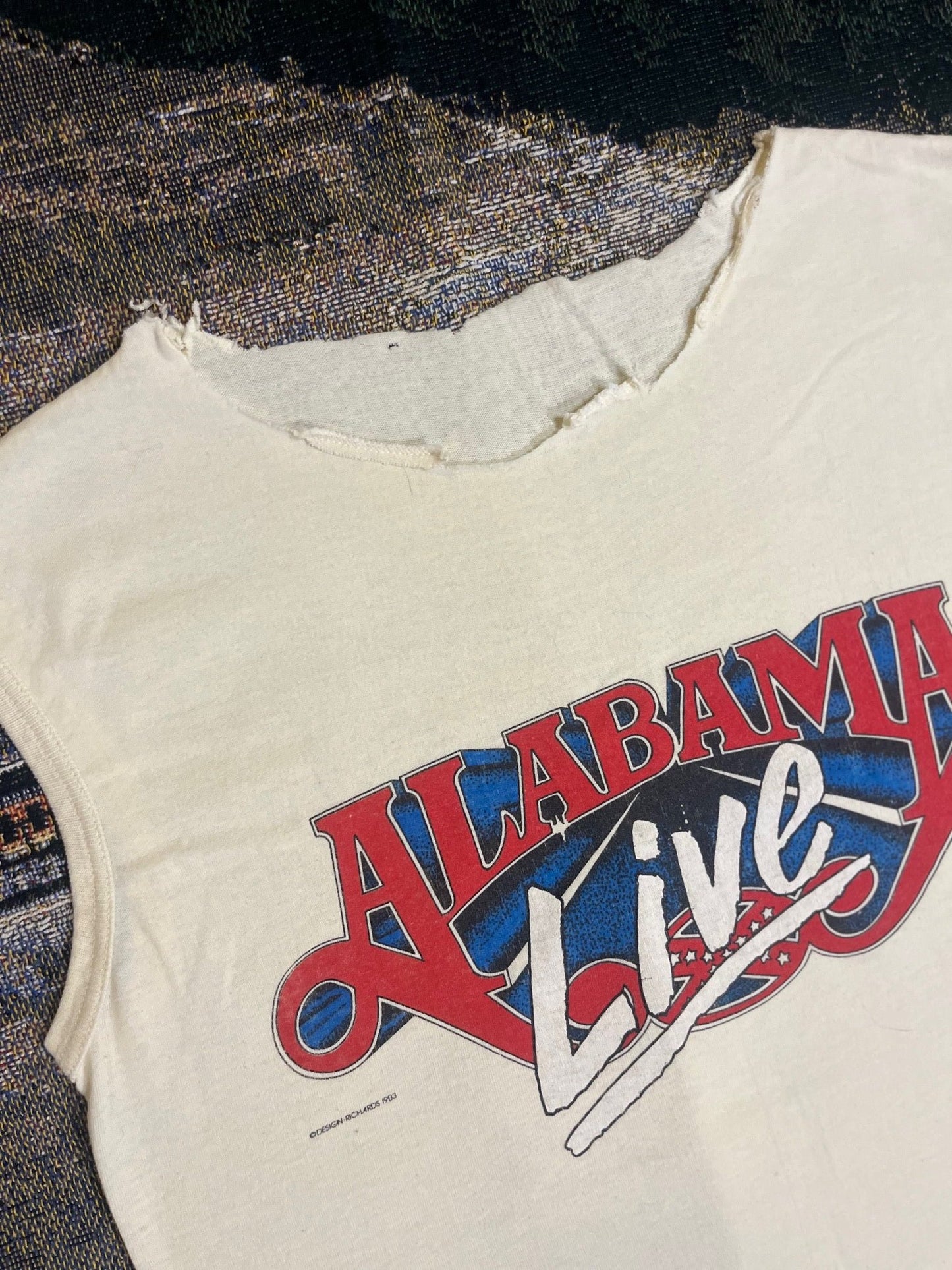 '83 Alabama Live Muscle T-Shirt