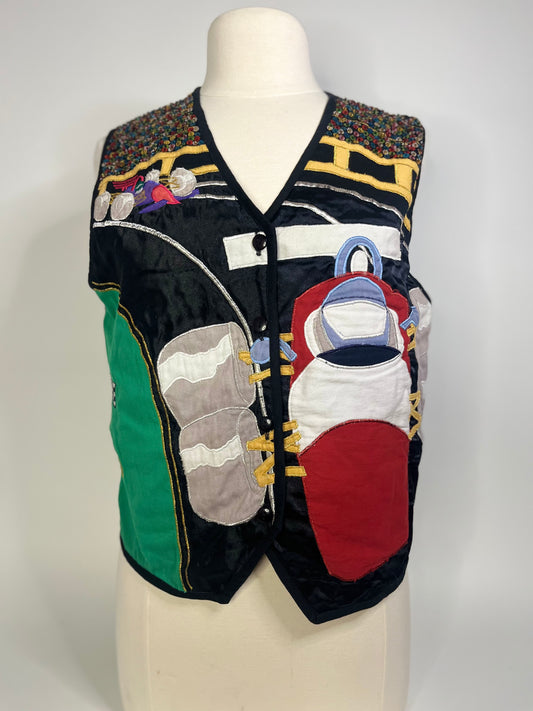 90's Soap Box Derby Vest