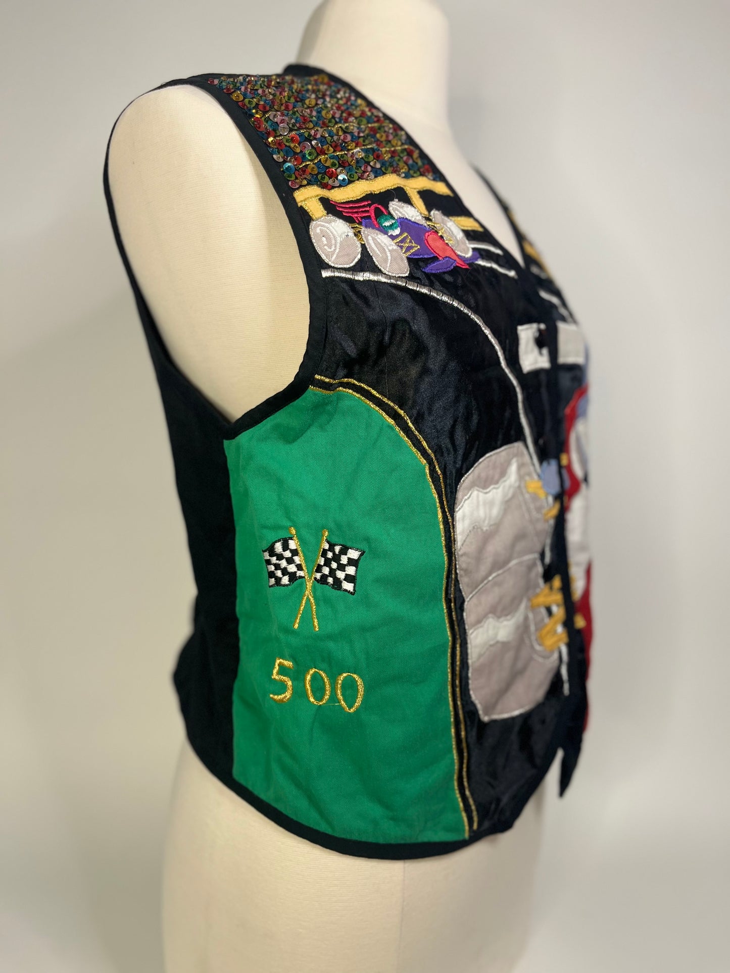 90's Soap Box Derby Vest