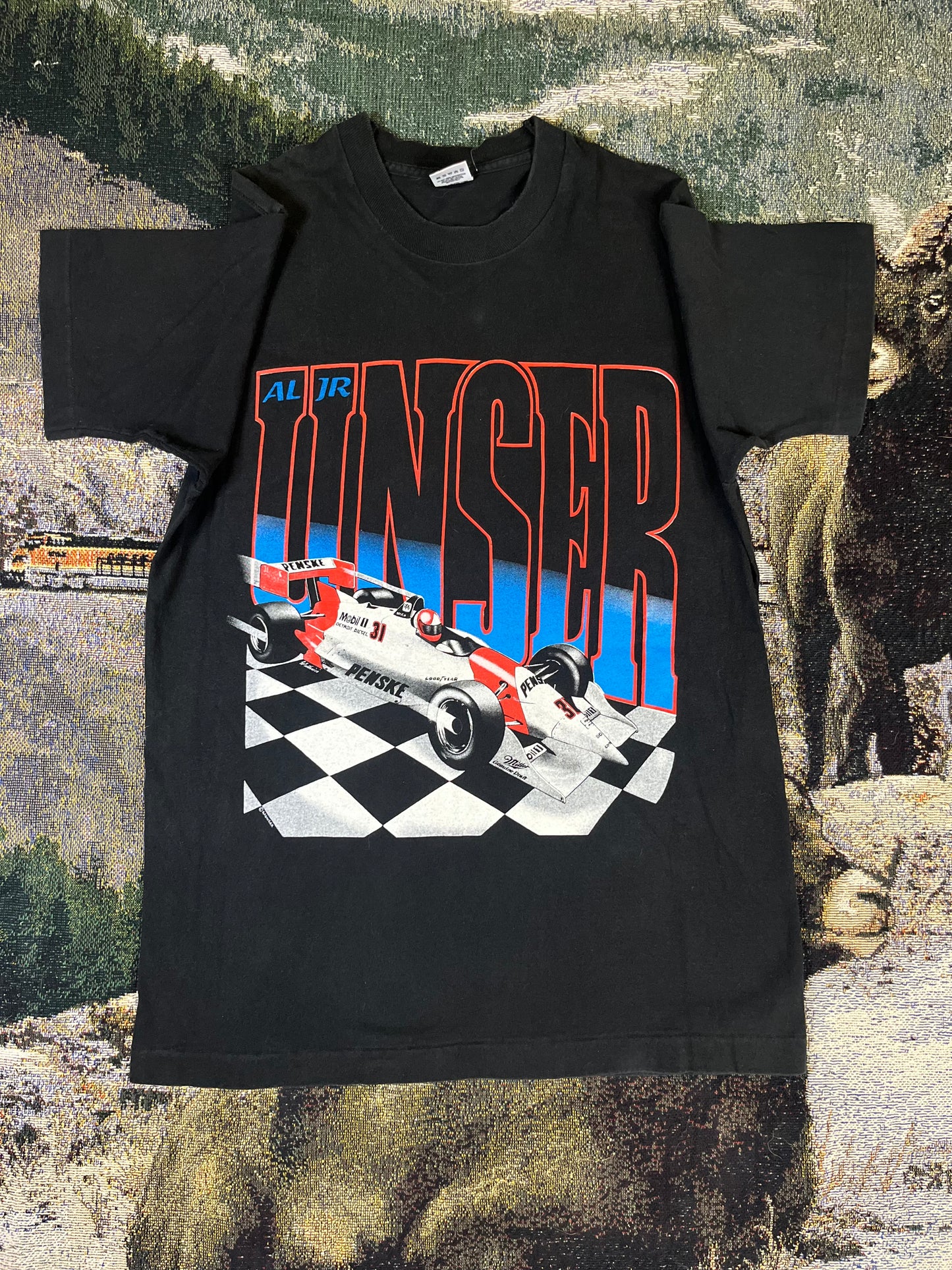 90's Al Unser Jr. Penske Indy Racing T-Shirt